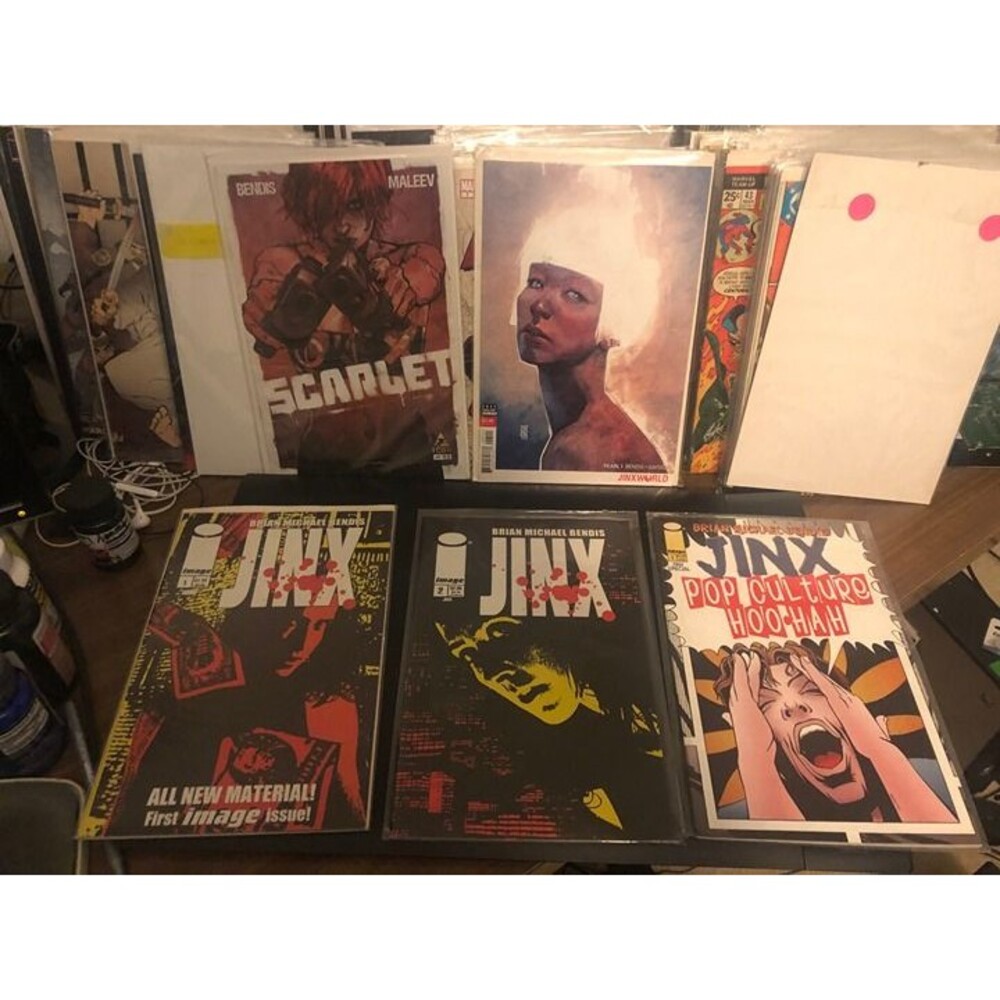 Jinx #1 -2+Special+Caliber Comics 1996-Scarlet#1+JinxWorld PEARL #1 1st Print